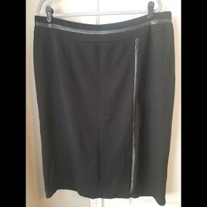 Cato Woman Size 18W Black Pencil Skirt